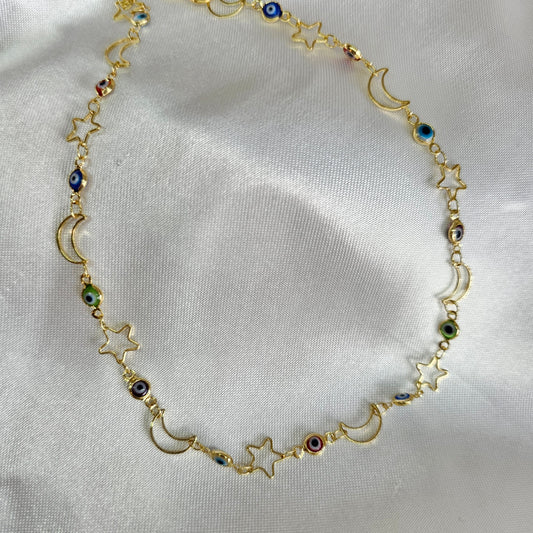 Choker estrellas