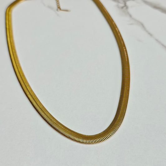 Collar panza de víbora