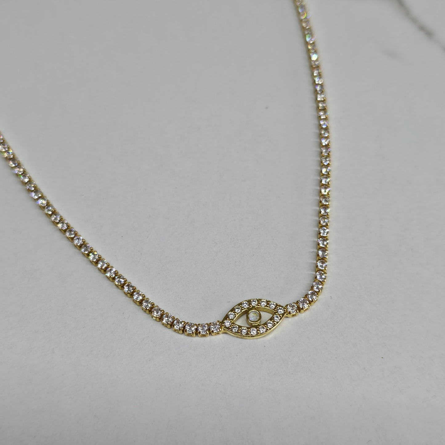 Choker ojo luna
