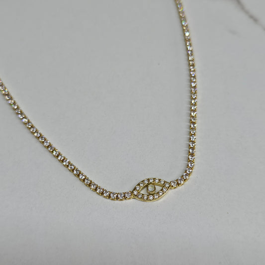Choker ojo luna